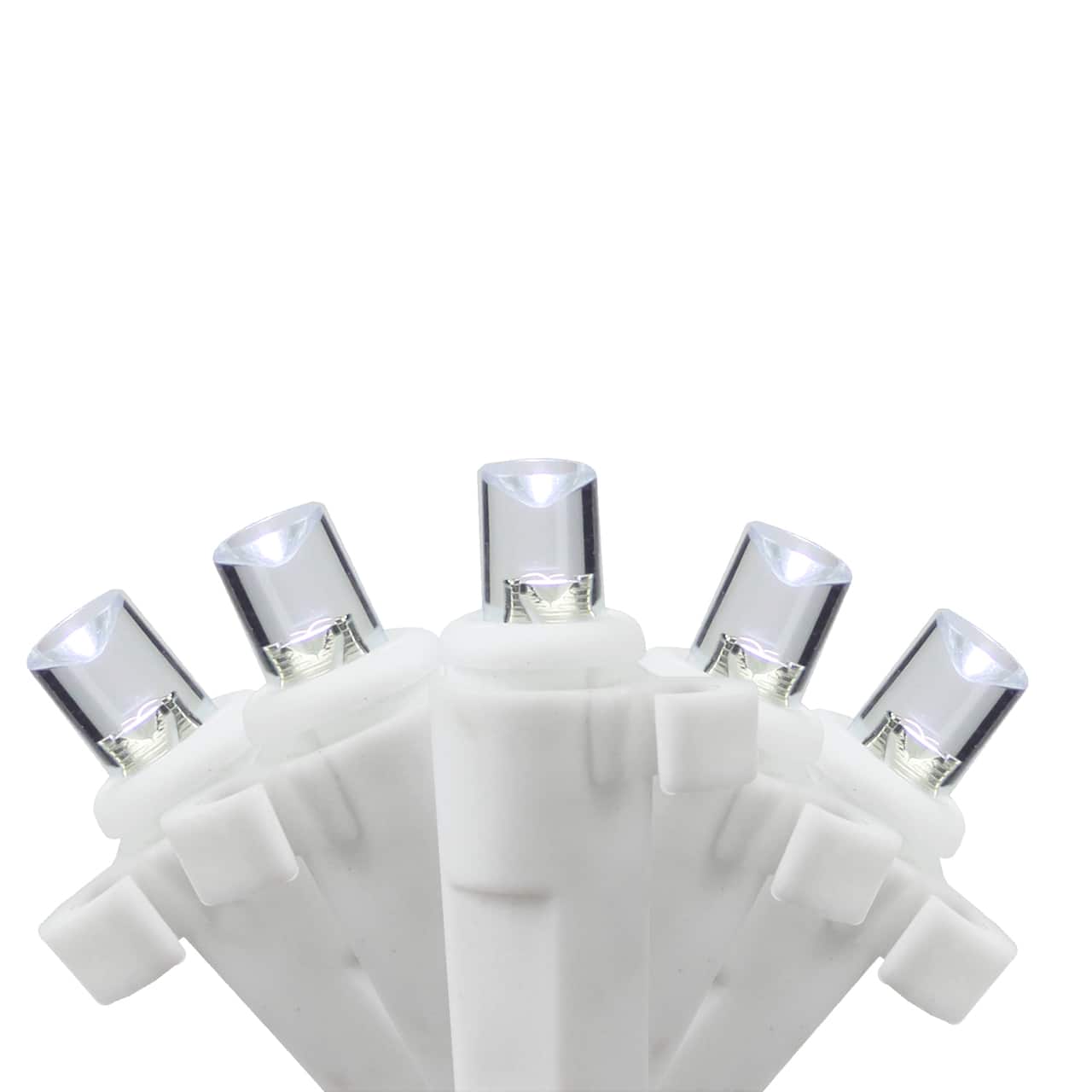 35ct. Clear LED Wide Angle Icicle Christmas String Lights